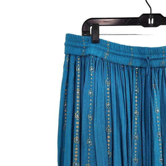 Monroe & Main Women's Plus Gypsy Boho Maxi Skirt - 1X - Picture 2 of 5